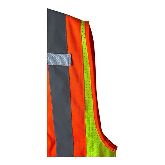 ML Kishigo Unisex Size XL Cargill Utility Uniform Full Zip V-Neck Work Clothing - Picture 5 of 7